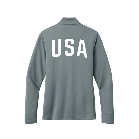 Nike Womens World Masters USA 1/2-Zip Cover-Up