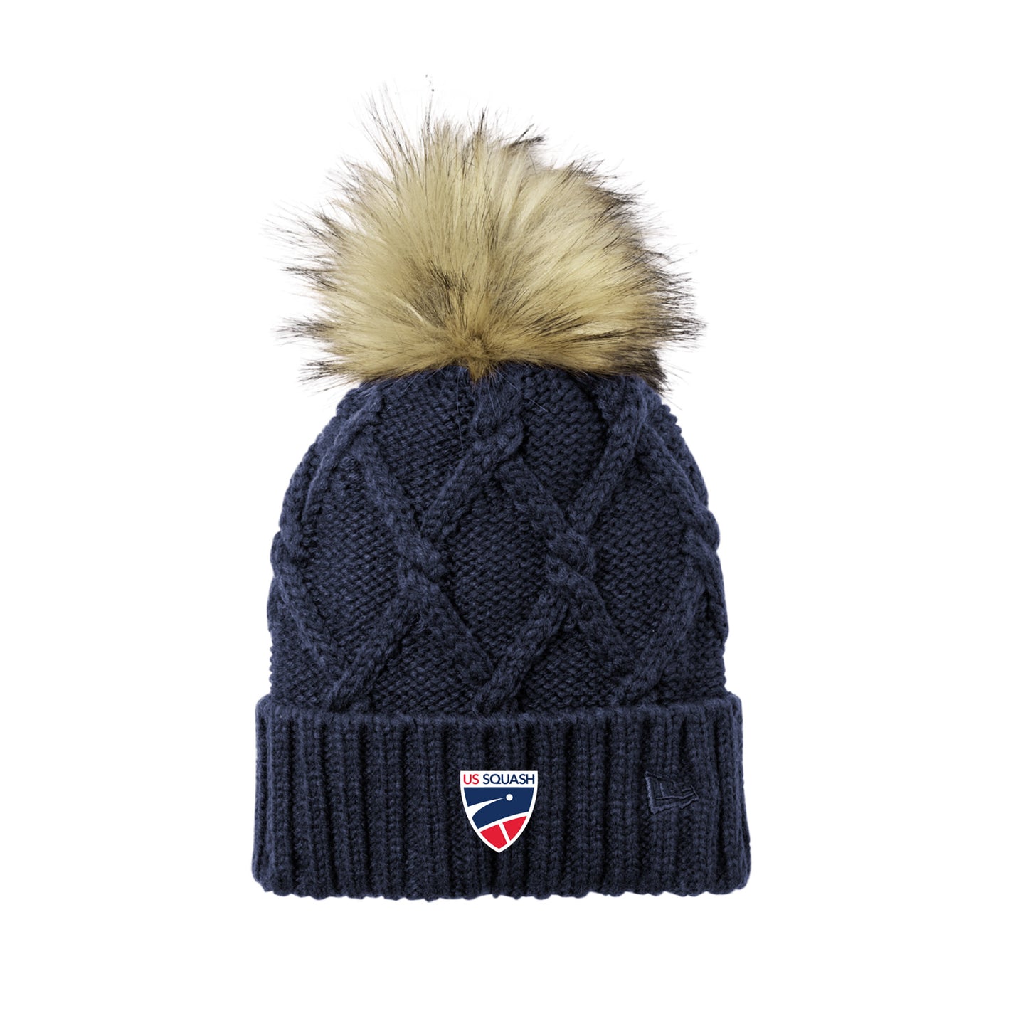 US Squash Pom Beanie