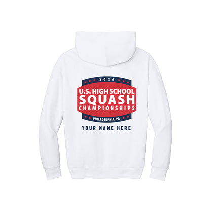 High School Championships Racket Hoodie