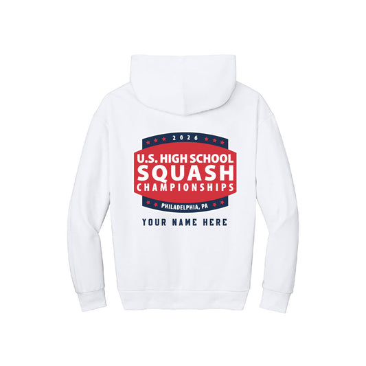 High School Championships Racket Hoodie