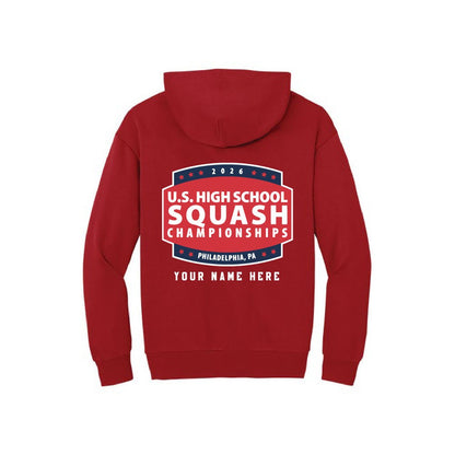 High School Championships Racket Hoodie