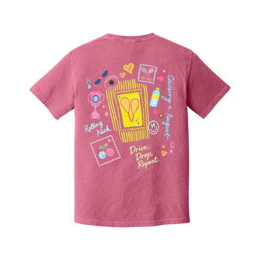 US SQUASH WHIMSY TEE
