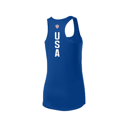 Jr Team Wom Raceback Tank