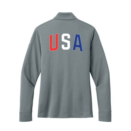 Junior Team Nike Women's Essential 1/2-Zip Cover-Up
