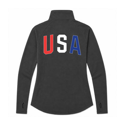 Junior Team Women's Sport-Wick Stretch 1/4-Zip Pullover