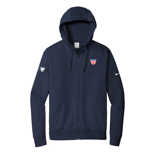 Junior Team Nike Women's Club Fleece Full-Zip Hoodie