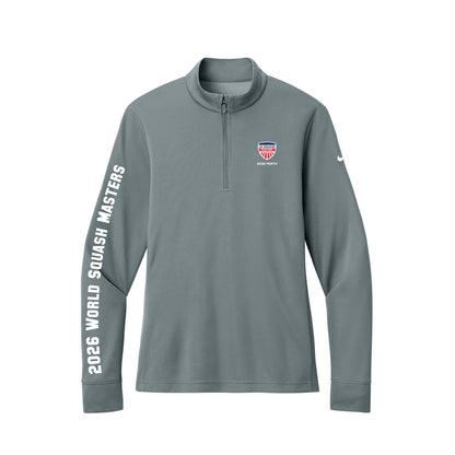 Nike Womens World Masters USA 1/2-Zip Cover-Up