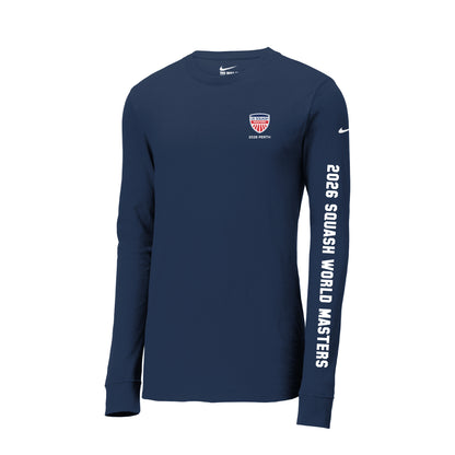 Nike World Masters Cotton/Poly Long-Sleeve Shirt