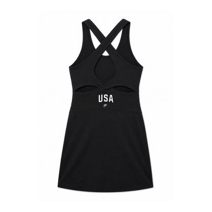 Senior PanAm Fabletics Define Performance Classic Mini Dress