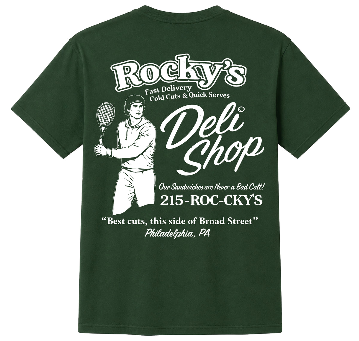 Youth Rocky Deli Shop Tech Tee