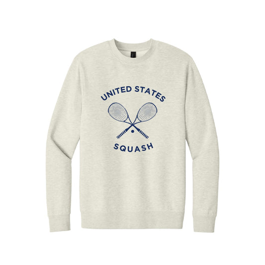 Squash Racquet Crewneck