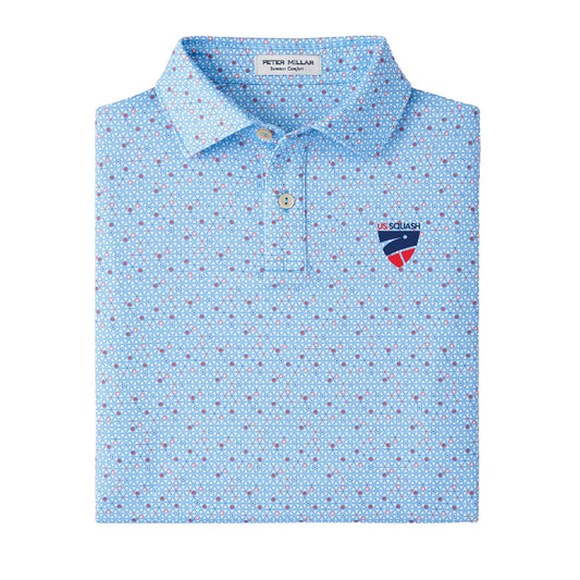 Peter Millar Squash Costanzo Geo Performance Polo