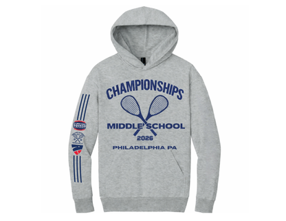 Championships Middle School 2026 Youth Hoodie