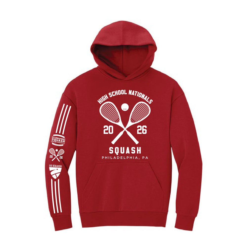 High School Championships Racket Hoodie