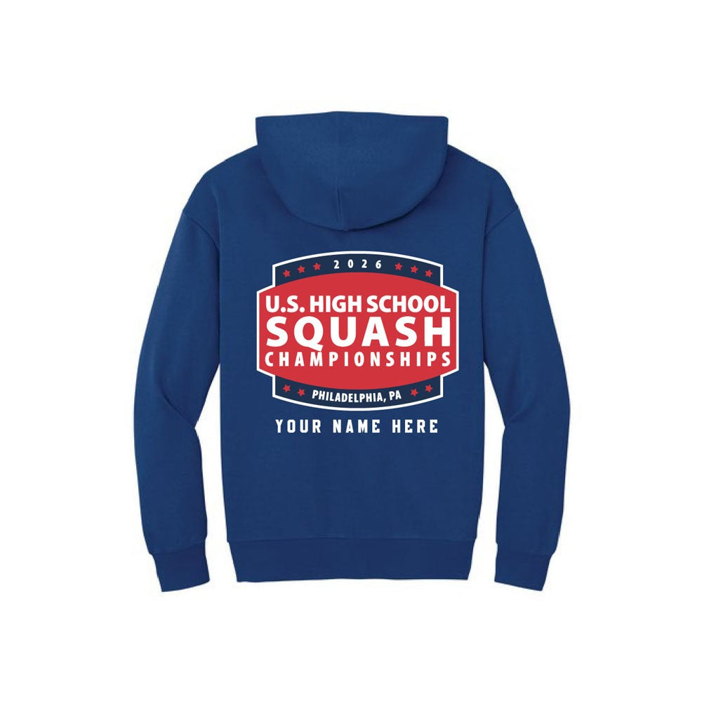High School Championships Racket Hoodie