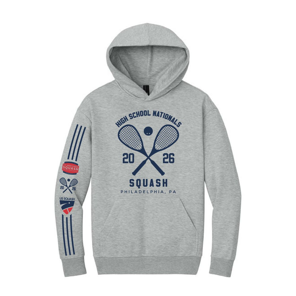 High School Championships Racket Hoodie