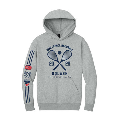 High School Championships Racket Hoodie